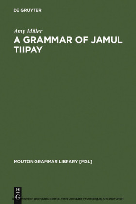 A Grammar of Jamul Tiipay