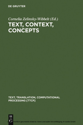 Text, Context, Concepts