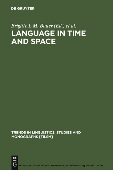 Language in Time and Space main product photo