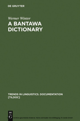 A Bantawa Dictionary