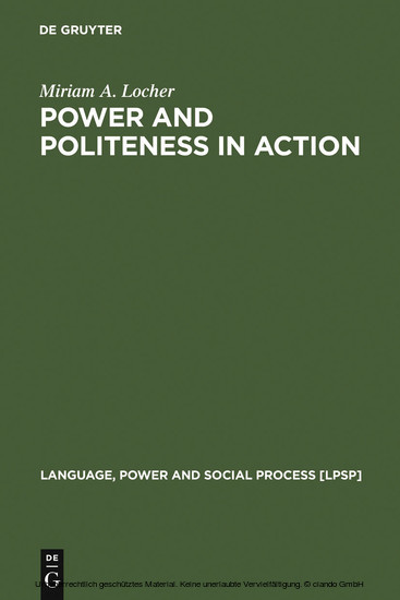 Power and Politeness in Action main product photo