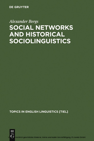 Social Networks and Historical Sociolinguistics main product photo