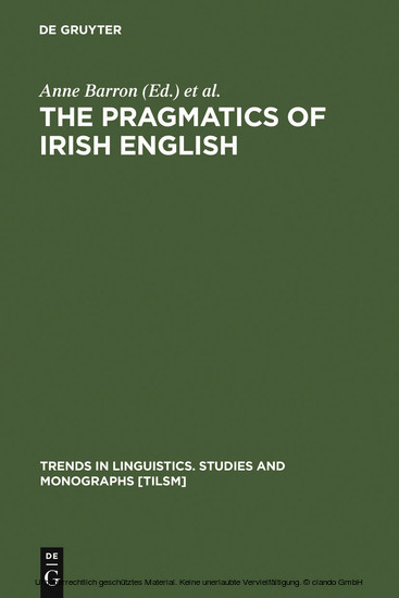 The Pragmatics of Irish English main product photo