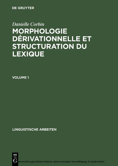 Morphologie dérivationnelle et structuration du lexique main product photo