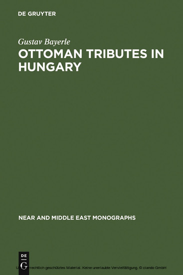 Ottoman tributes in Hungary main product photo