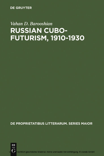 Russian Cubo-Futurism, 1910-1930 main product photo
