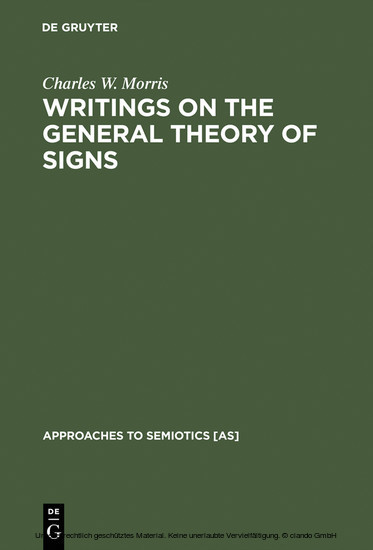 Writings on the General Theory of Signs main product photo