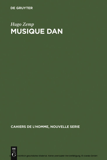 Musique Dan main product photo