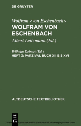 Parzival Buch XII bis XVI