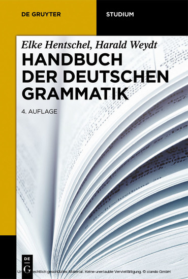 Handbuch der deutschen Grammatik main product photo