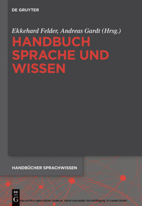 Handbuch Sprache und Wissen