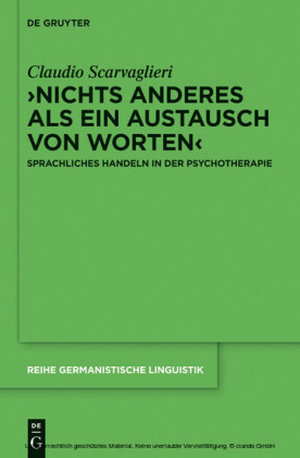 ?Nichts anderes als ein Austausch von Worten?