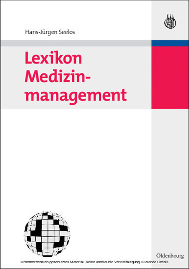 Lexikon Medizinmanagement main product photo