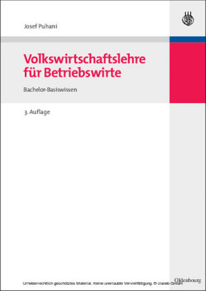Volkswirtschaftslehre für Betriebswirte