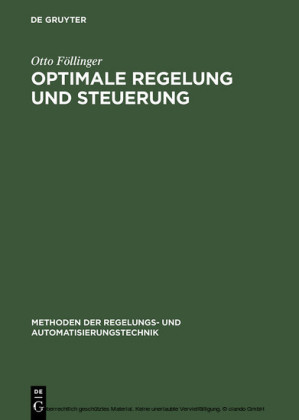 Optimale Regelung und Steuerung