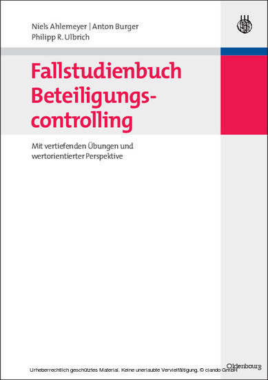 Fallstudienbuch Beteiligungscontrolling main product photo