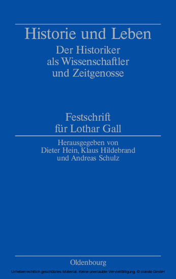 Historie und Leben main product photo