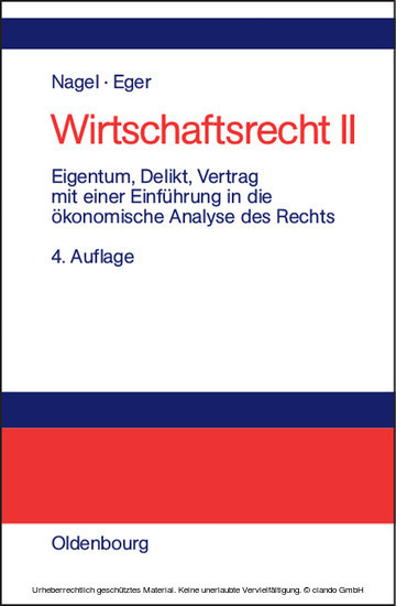 Eigentum, Delikt und Vertrag main product photo