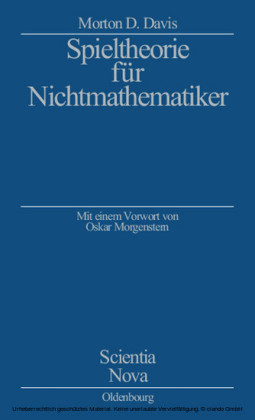 Spieltheorie für Nichtmathematiker