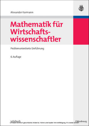 Mathematik für Wirtschaftswissenschaftler