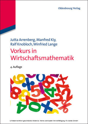 Vorkurs in Wirtschaftsmathematik