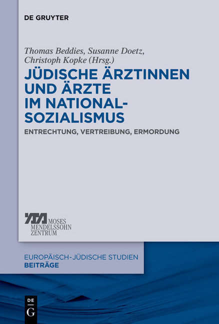 Jüdische Ärztinnen und Ärzte im Nationalsozialismus main product photo