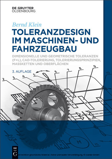 Toleranzdesign im Maschinen- und Fahrzeugbau main product photo