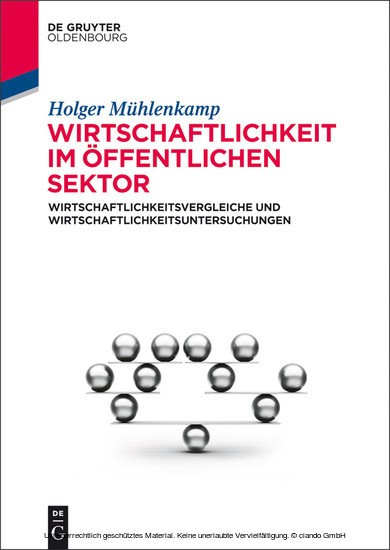 Wirtschaftlichkeit im öffentlichen Sektor main product photo