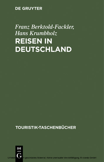 Reisen in Deutschland main product photo