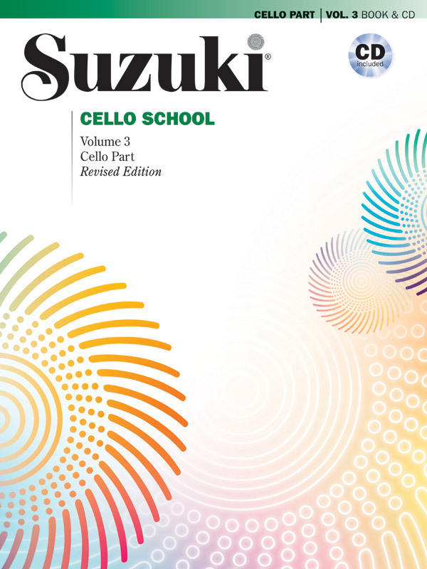 Suzuki Cello School, Cello Part, w. 1 Audio-CD. Vol.3 main product photo