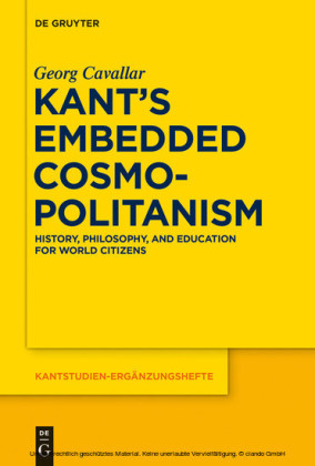 Kant's Embedded Cosmopolitanism