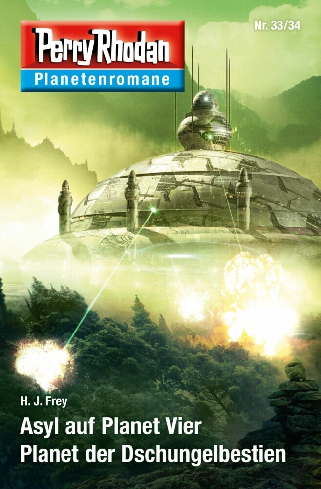 Planetenroman 33 + 34: Asyl auf Planet Vier / Planet der Dschungelbestien main product photo