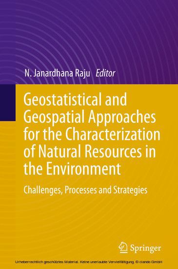 Geostatistical and Geospatial Approaches for the Characterization of Natural Resources in the Environment main product photo