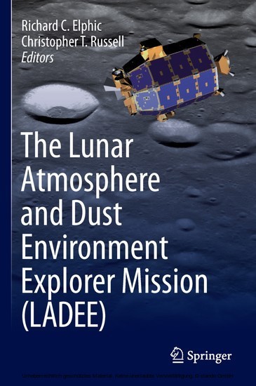 The Lunar Atmosphere and Dust Environment Explorer Mission (LADEE) main product photo
