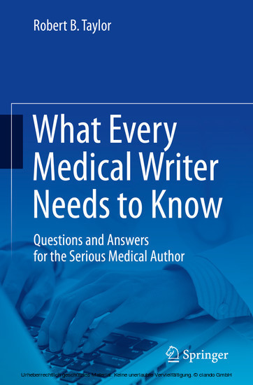 What Every Medical Writer Needs to Know main product photo