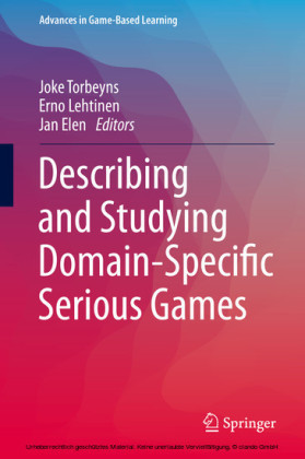 Describing and Studying Domain-Specific Serious Games