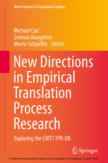 New Directions in Empirical Translation Process Research main product photo