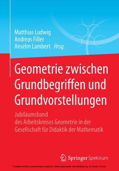 Geometrie zwischen Grundbegriffen und Grundvorstellungen main product photo