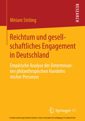 Reichtum und gesellschaftliches Engagement in Deutschland