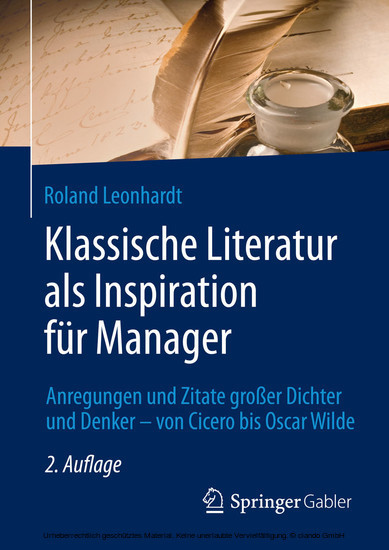 Klassische Literatur als Inspiration für Manager main product photo