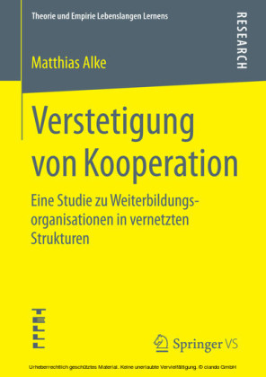 Verstetigung von Kooperation
