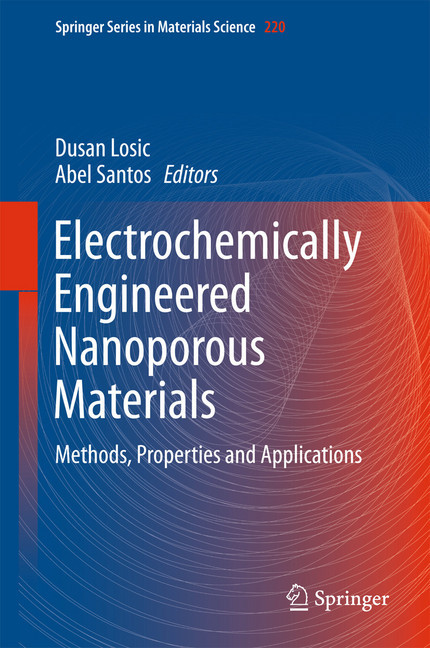 Electrochemically Engineered Nanoporous Materials main product photo