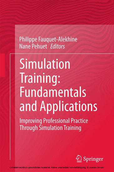 Simulation Training: Fundamentals and Applications main product photo