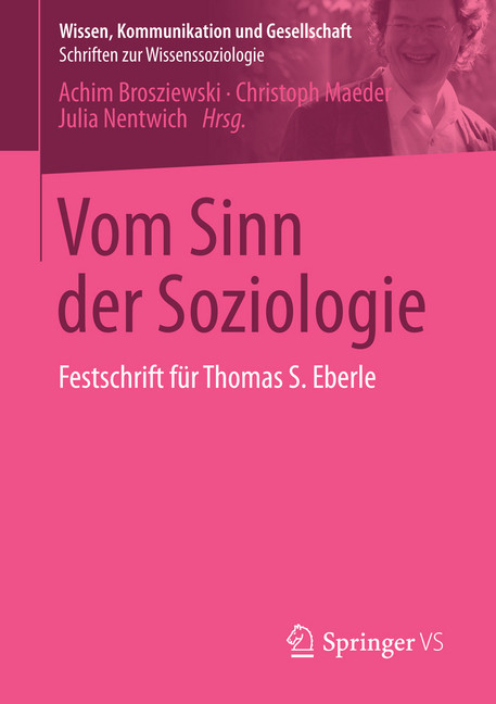 Vom Sinn der Soziologie main product photo