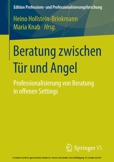 Beratung zwischen Tür und Angel main product photo