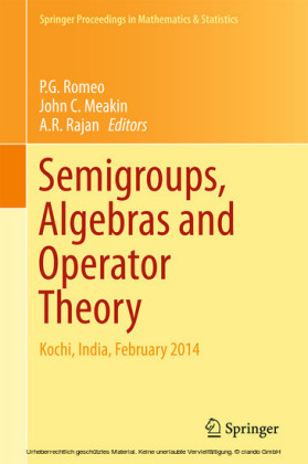 Semigroups, Algebras and Operator Theory