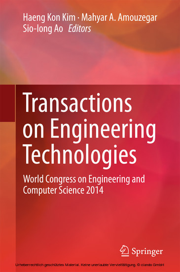 Transactions on Engineering Technologies main product photo