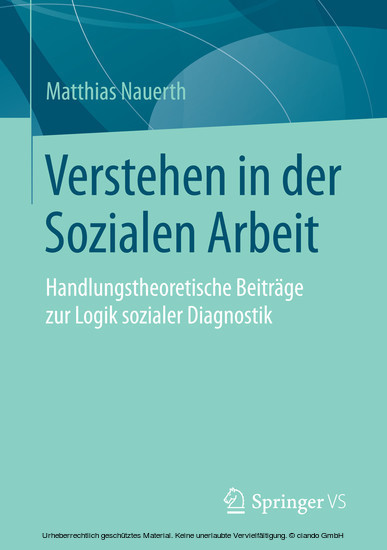 Verstehen in der Sozialen Arbeit main product photo