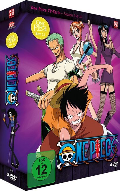 One Piece - TV-Serie - Box 11, 6 DVD main product photo