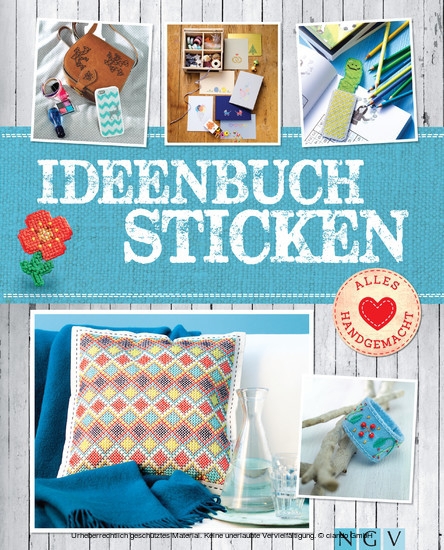 Ideenbuch Sticken - Mit Stickmustern zum Download main product photo